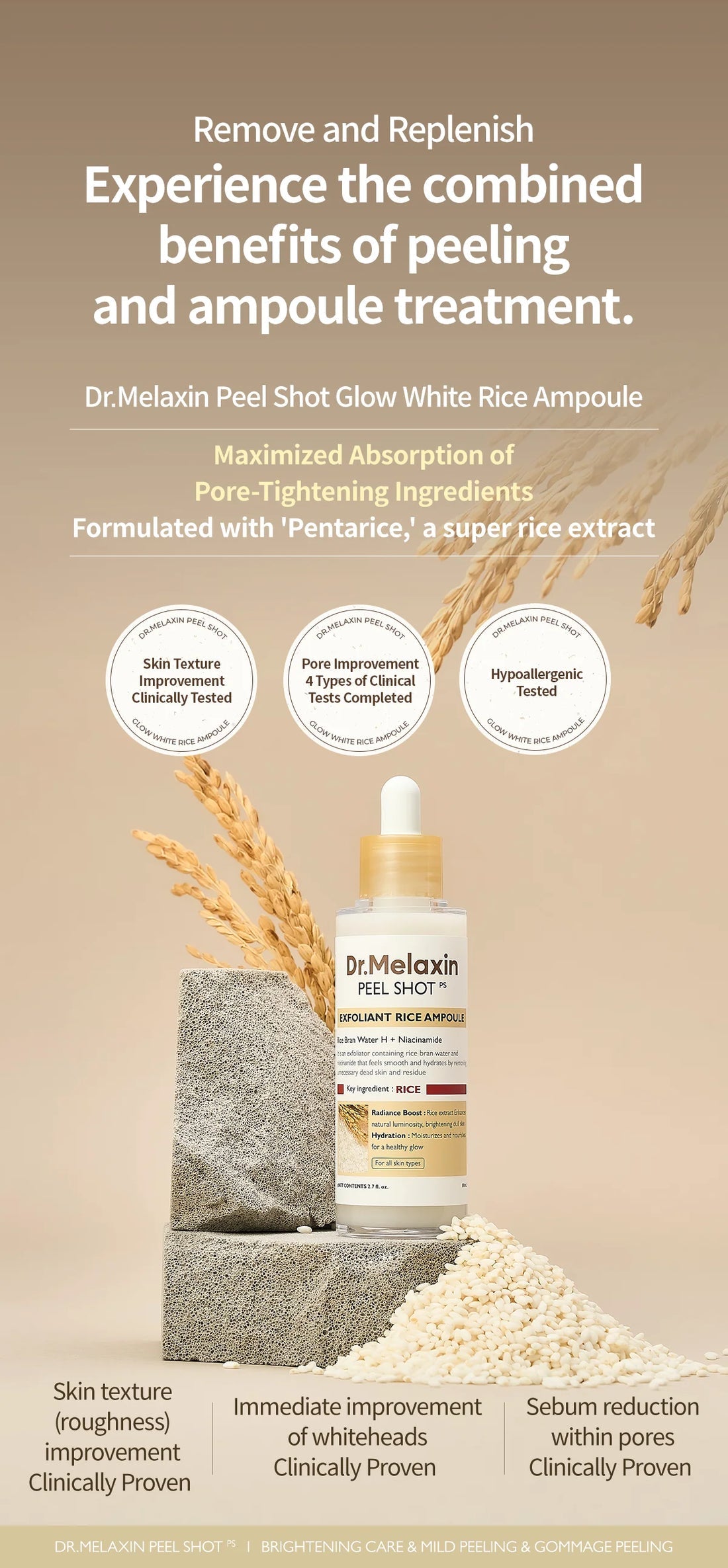 Peel Shot Glow Pure Rice Serum