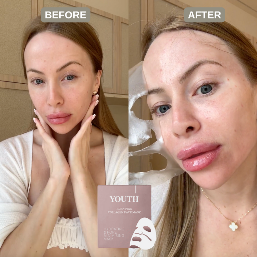 Salmon PDRN Pink Collagen Face Mask