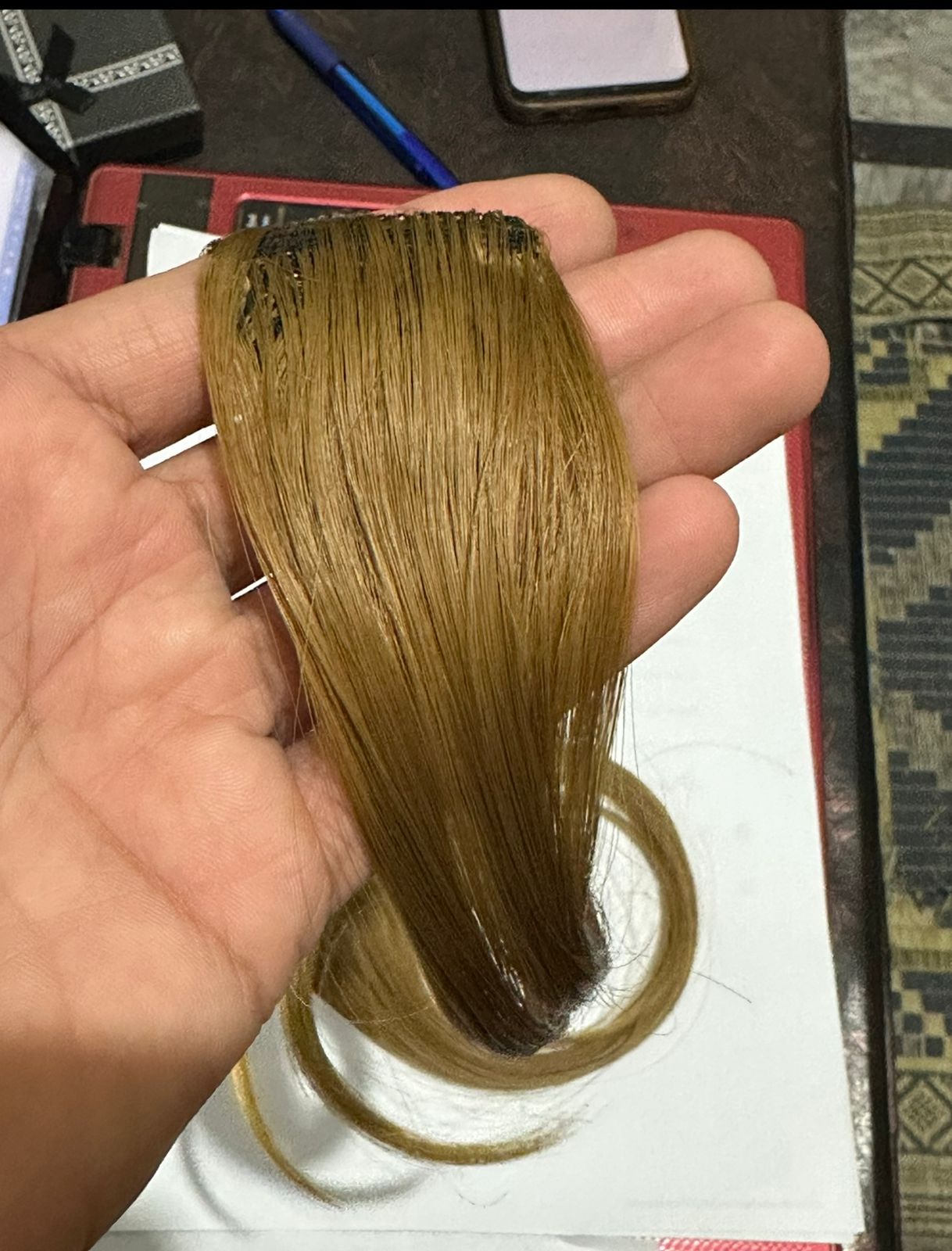 Clip-In Front Side Hair Bangs Extension