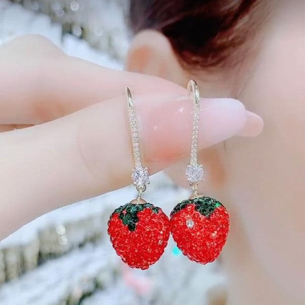 Cute Strawberry Earrings