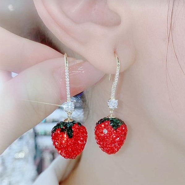 Cute Strawberry Earrings