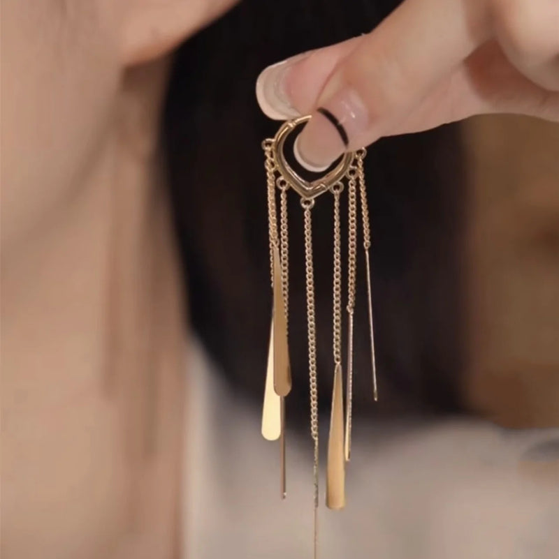 Fashion Long Tassel Earrings